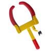Craftright 70 x 230 x 483mm Yellow Wheel Clamp Lock