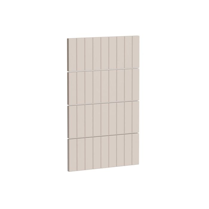 Kaboodle 450mm Cannellini V-Groove 4 Drawer Panels