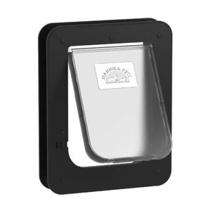 Hakuna Pets Small Black Super Tough Pet Door