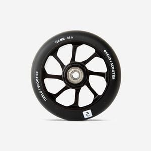 Decathlon | 120 Mm Alu Core Pu Freestyle Scooter Wheel - Black - One Size