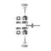 Sunrise CAM Door Lock Kit Zinc Model 07 - Right - CAML07-R