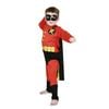 Dc Comics Size 6-8y Robin TV Kids/Boys Costume w/ Mask Dress Up Cosplay Party