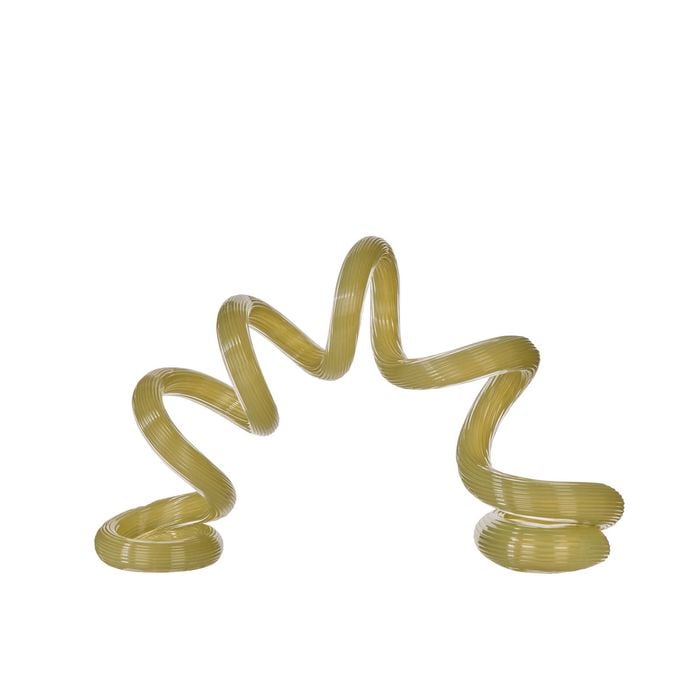 Amalfi Billie Spring Sculpture Green 31x10x19.5cm
