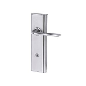 Lockwood Satin Chrome Nexion Vision Glide Entrance Lockset