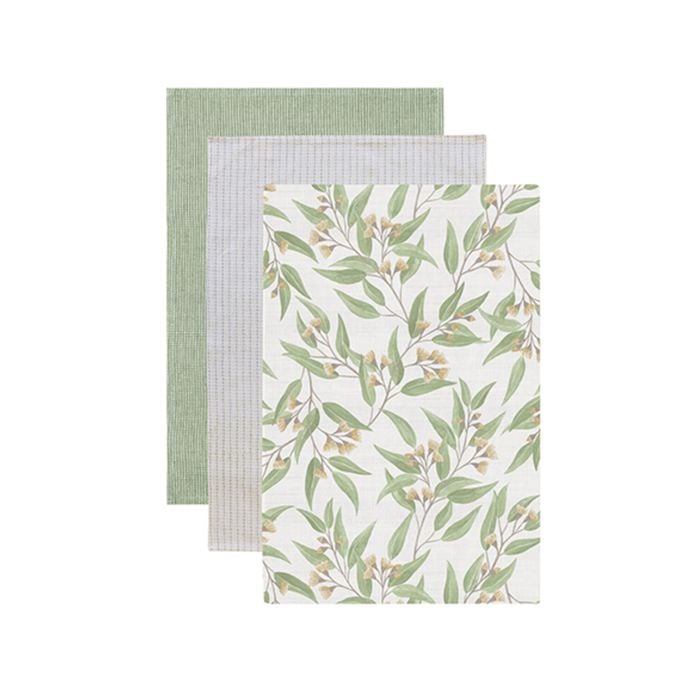 Flowering Gum Tea Towel Pack of 3