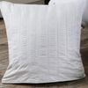Fabric Fantastic 1000TC Premium Ultra Soft Seersucker Cushion Covers - 2 Pack