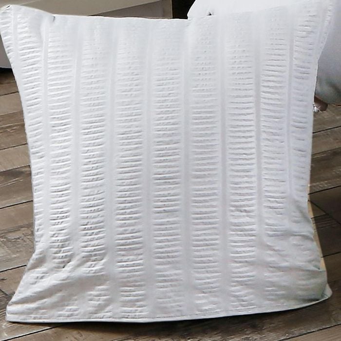 Fabric Fantastic 1000TC Premium Ultra Soft Seersucker Cushion Covers - 2 Pack