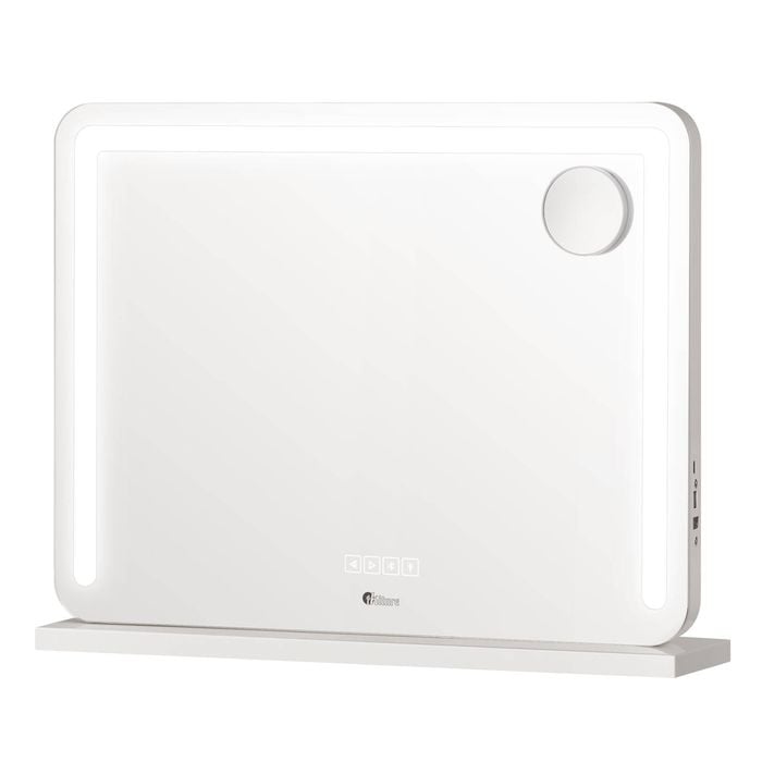 Oikiture Makeup Mirror 80x62cm Bluetooth Hollywood Vanity Wall Mirrors