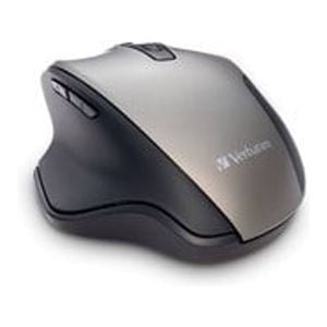 Verbatim Silent Ergonomic Wireless Led Mouse - Graphite [70242]