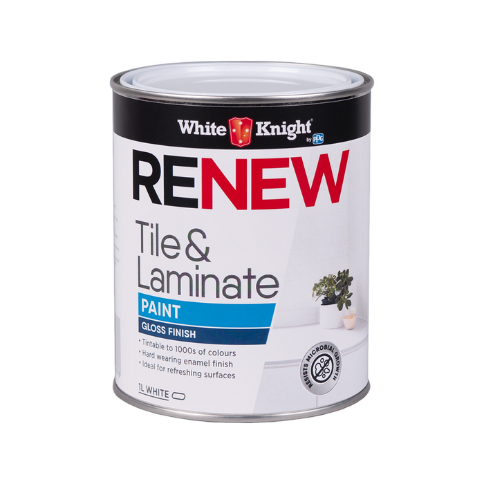White Knight 1L Gloss White Renew Tile & Laminate
