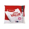2pc Tontine Great Value Euro Firm Pillows 53x47cm