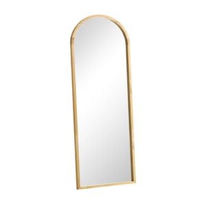 Oikiture 180x70cm Wooden Full Length Mirror Floor Mirrors Natural