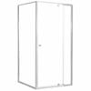 Estilo 900 x 1830mm Chrome Semi Frameless Shower Screen