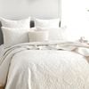 Renee Taylor Berlin Jacquard Super King Coverlet Set/2x Pillowcase Stone