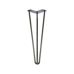 Taskmaster 400 x 10mm Black Nickel Steel Hairpin 3 Leg
