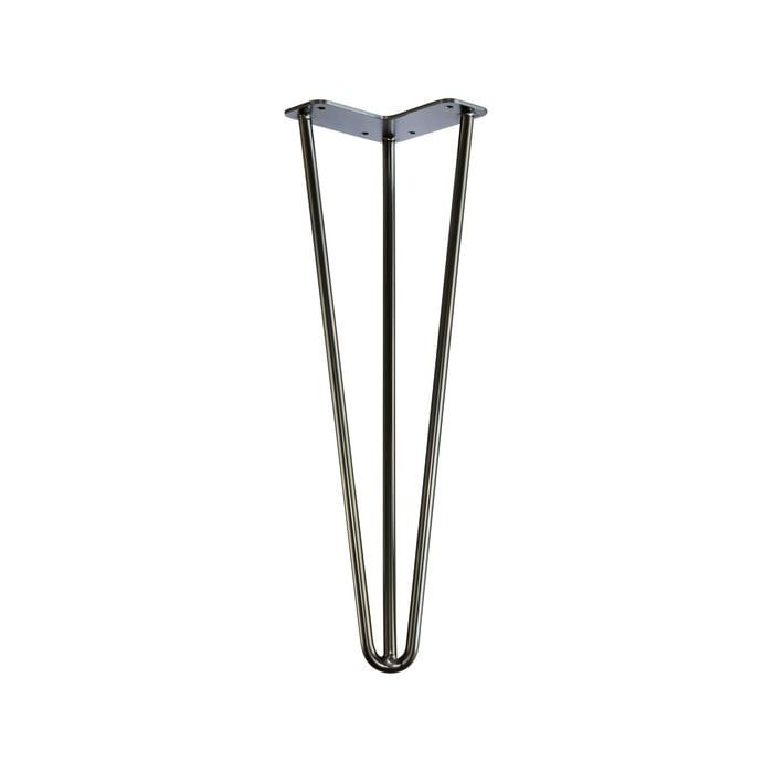 Taskmaster 400 x 10mm Black Nickel Steel Hairpin 3 Leg
