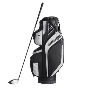 VEVOR Golf Cart Bag Black Color-Block with 14 Way Organizer Divider Top Premium Nylon