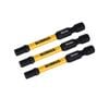 DeWALT FLEXTORQ 57mm HEX5 Screwdriver Bit 3 Pack DWAF2HX5IR3