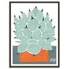 Artist Lane "MexiCan" by Kelly - 76x102cm Black Framed Print
