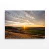 Sunset at Grasslands with Sky  Print 100% Australian Made 75 x 50cm  (Stretched)