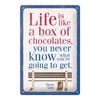 Nostalgic Art 20x30cm Medium Sign Forrest Gump Chocolate