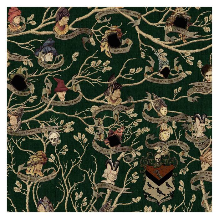 Wallpaper Trader Harry Potter™ Black Family Tapestry Family Tree Wallpaper Mural Wallpaper Roll 10m X 50cm