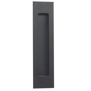 Austyle 150 x 50mm Matt Black Rectangle Flush Pull 