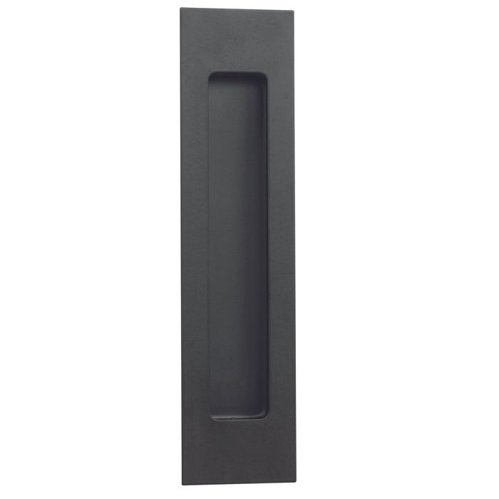 Austyle 150 x 50mm Matt Black Rectangle Flush Pull 
