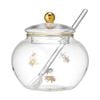 Ashdene 10cm Honey Bee Glass Sugar Bowl w/Spoon