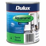 Dulux 500ml Vivid White Aquanamel Semi Gloss Interior Exterior Paint