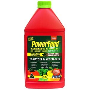 PowerFeed PRO SERIES 1.2L Tomatos & Vegetables Fertiliser Concentrate