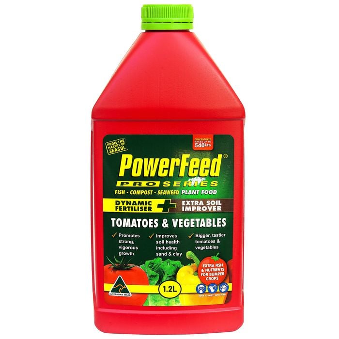 PowerFeed PRO SERIES 1.2L Tomatos & Vegetables Fertiliser Concentrate