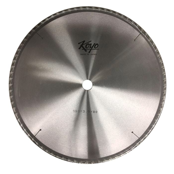 Koyo 380mm 80T 25.4mm Bore Circular Saw Blade For Timber Cutting