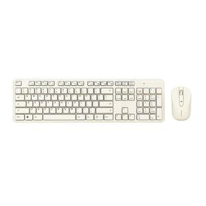 Cherry DW 2300 Wireless Keyboard and Mouse Combo for Office (White)