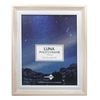 Unigift Luna Cream Trim Border Glass Picture Photo Frame 20x25cm Pink