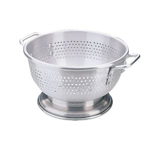 Vogue Colander Aluminium 387mm Commercial Kitchen Straining Tool