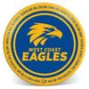 AFL Melamine Plate - West Coast Eagles - 20cm diameter - Single