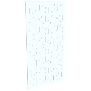 ProtectorAl 300-1200w x 1201-2400h Gloss White/Satin White Mosaic Unframed Composite Deco Panel