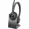 Poly Voyager 4300 Uc 4320-m Wired/wireless On-ear, Over-the-head Stereo Headset - Black - Microsoft Teams Certification