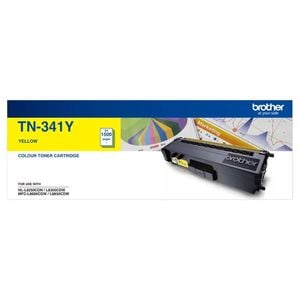 Brother TN-341Y Yellow Laser Toner - 1500 Pages