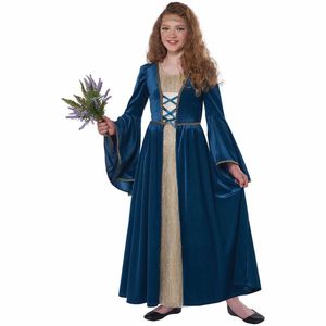 Enchanted Maiden Medieval Renaissance Juliet Princess Child Girls Costume M