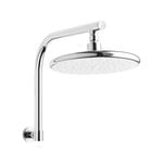 Revolution Chrome Self Cleaning Overhead Rain Shower And Arm WELS 3 Star 8L/min
