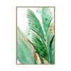 Artey | Lush Palm I - Framed Canvas - Natural Frame - 100 x 150cm