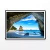 Beach In New Zealand  Print 100% Australian Made 90x60cm  (poster)