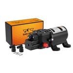 San Hima 12V Water Pump 6L/min Pressure Self Priming Camping Caravan Boat