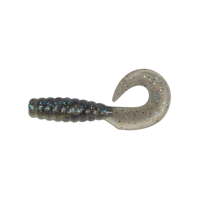 Berkley PowerBait Grub 2.5" Soft Plastic Fishing Lure Bleak