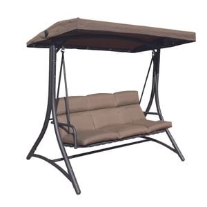 Hartman 3 Seater Dune Opus Steel Cushion Swing