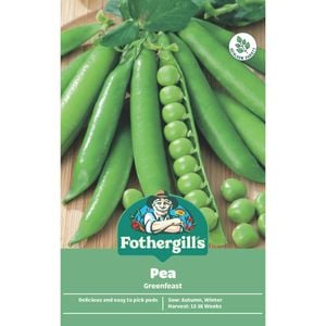 Fothergill's Greenfeast Pea Vegetable Seeds