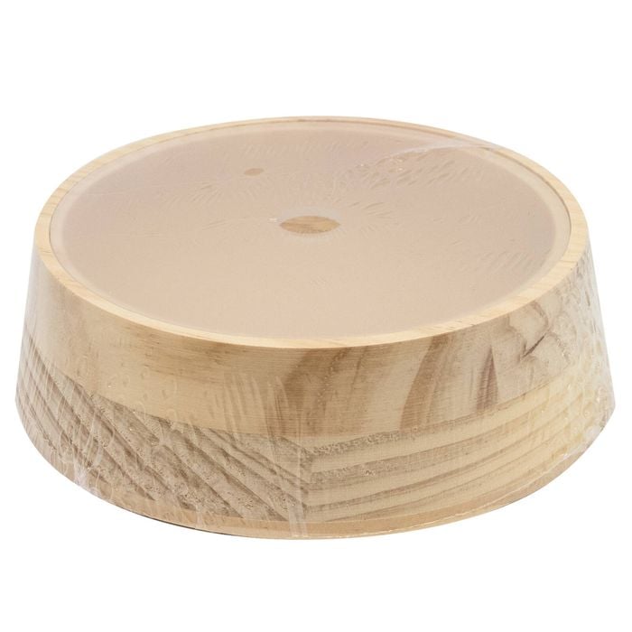 Boyle Wood Round Trinket Box with Acrylic Lid