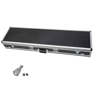 2 In 1 Hard Case Aluminium Tough Double Sided Hunting Safes Shot Case